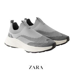 ZARA Kids | Gray | KNIT SNEAKERS